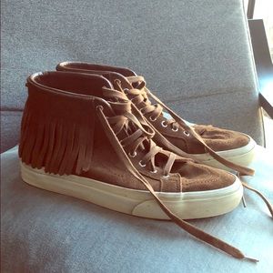 Vans fringes suede sneaker
